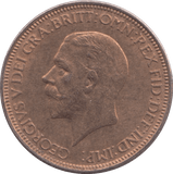 1928 HALFPENNY ( UNC ) - Halfpenny - Cambridgeshire Coins