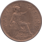 1928 HALFPENNY ( UNC ) - Halfpenny - Cambridgeshire Coins