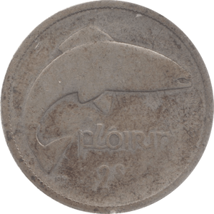 1928 IRELAND SILVER FLORIN - SILVER WORLD COINS - Cambridgeshire Coins