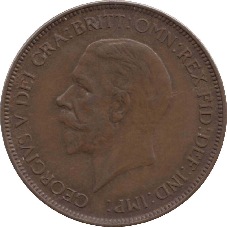 1928 PENNY 2 ( UNC ) 3A - Penny - Cambridgeshire Coins