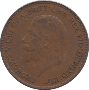 1928 PENNY ( GVF ) 2 - Penny - Cambridgeshire Coins