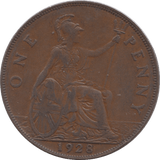 1928 PENNY ( GVF ) - Penny - Cambridgeshire Coins