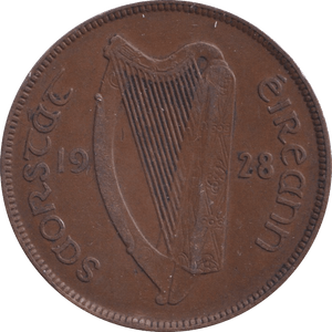 1928 PENNY IRELAND - WORLD COINS - Cambridgeshire Coins