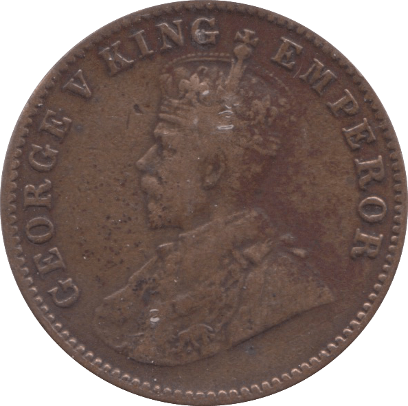 1928 QUARTER ANNA BRITISH INDIA - WORLD COINS - Cambridgeshire Coins