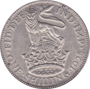 1928 SHILLING ( EF ) A - Shilling - Cambridgeshire Coins
