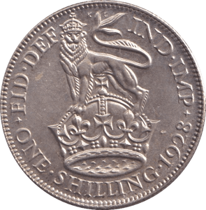 1928 SHILLING ( UNC ) - Shilling - Cambridgeshire Coins