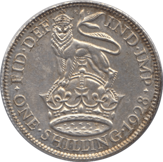 1928 SHILLING ( UNC ) - Shilling - Cambridgeshire Coins