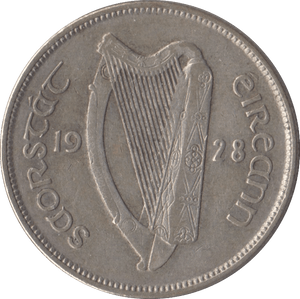 1928 SILVER IRELAND ONE FLORIN - WORLD COINS - Cambridgeshire Coins