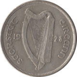 1928 SILVER IRELAND ONE FLORIN - WORLD COINS - Cambridgeshire Coins