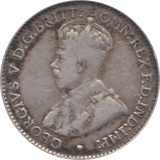 1928 SILVER THREEPENCE AUSTRALIA REF H112 - SILVER WORLD COINS - Cambridgeshire Coins
