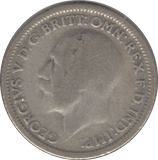 1928 SIXPENCE ( FAIR ) 6 - Sixpence - Cambridgeshire Coins
