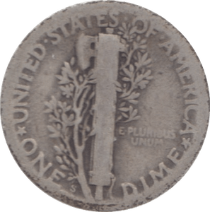 1928 USA SILVER DIME 10 CENTS - SILVER WORLD COINS - Cambridgeshire Coins