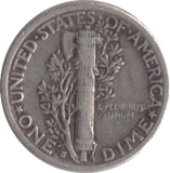 1928 USA SILVER DIME SAN FRANCISCO MINT - SILVER WORLD COINS - Cambridgeshire Coins