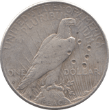 1928 USA SILVER PEACE DOLLAR B - SILVER WORLD COINS - Cambridgeshire Coins