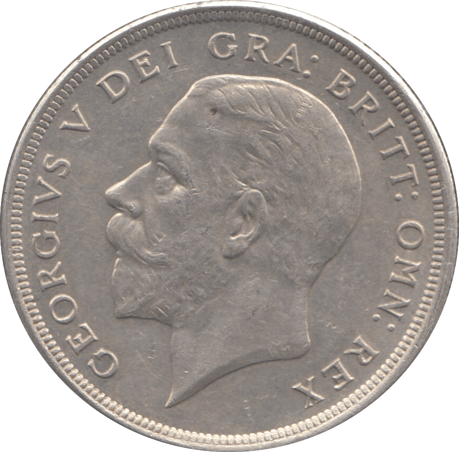 1928 WREATH CROWN ( AUNC ) 2 - Crown - Cambridgeshire Coins