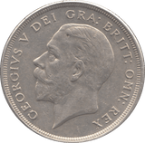 1928 WREATH CROWN ( AUNC ) 2 - Crown - Cambridgeshire Coins