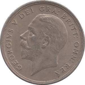 1929 CROWN WREATH ( EF ) - CROWN - Cambridgeshire Coins