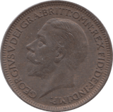 1929 FARTHING ( UNC ) 18 - Farthing - Cambridgeshire Coins