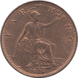 1929 FARTHING ( UNC ) - Farthing - Cambridgeshire Coins