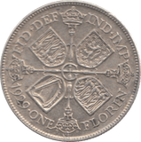 1929 FLORIN ( EF ) 23 - Florin - Cambridgeshire Coins