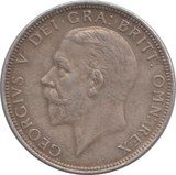 1929 FLORIN ( EF ) - FLORIN - Cambridgeshire Coins