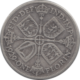 1929 FLORIN ( FINE ) 3 - Florin - Cambridgeshire Coins
