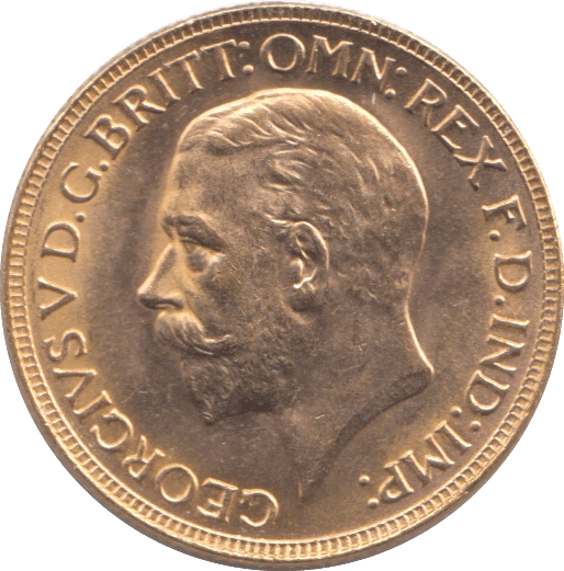 1929 GOLD SOVEREIGN ( UNC ) PERTH MINT - Sovereign - Cambridgeshire Coins