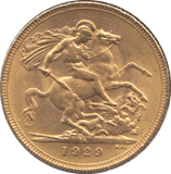 1929 GOLD SOVEREIGN ( UNC ) SOUTH AFRICA MINT - Sovereign - Cambridgeshire Coins