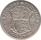 1929 HALFCROWN ( AUNC ) 3 - Halfcrown - Cambridgeshire Coins