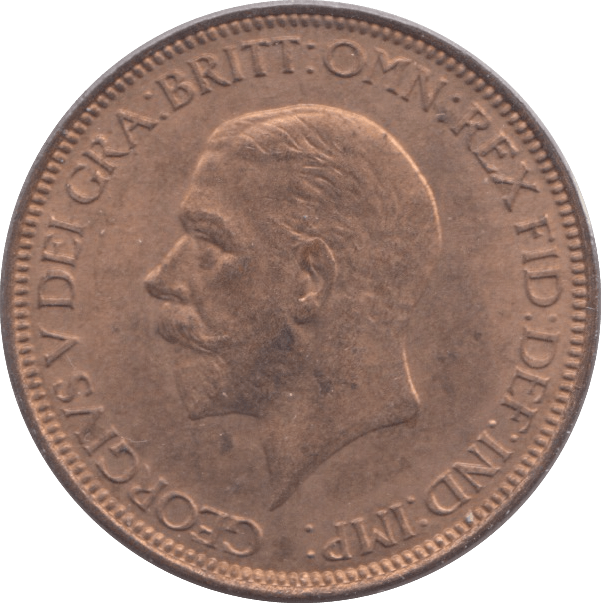 1929 HALFPENNY ( BU ) - Halfpenny - Cambridgeshire Coins