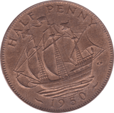 1929 HALFPENNY ( UNC ) B - Halfpenny - Cambridgeshire Coins