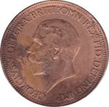 1929 HALFPENNY ( UNC ) C - Halfpenny - Cambridgeshire Coins