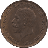 1929 PENNY 1 ( UNC ) 74 - Penny - Cambridgeshire Coins