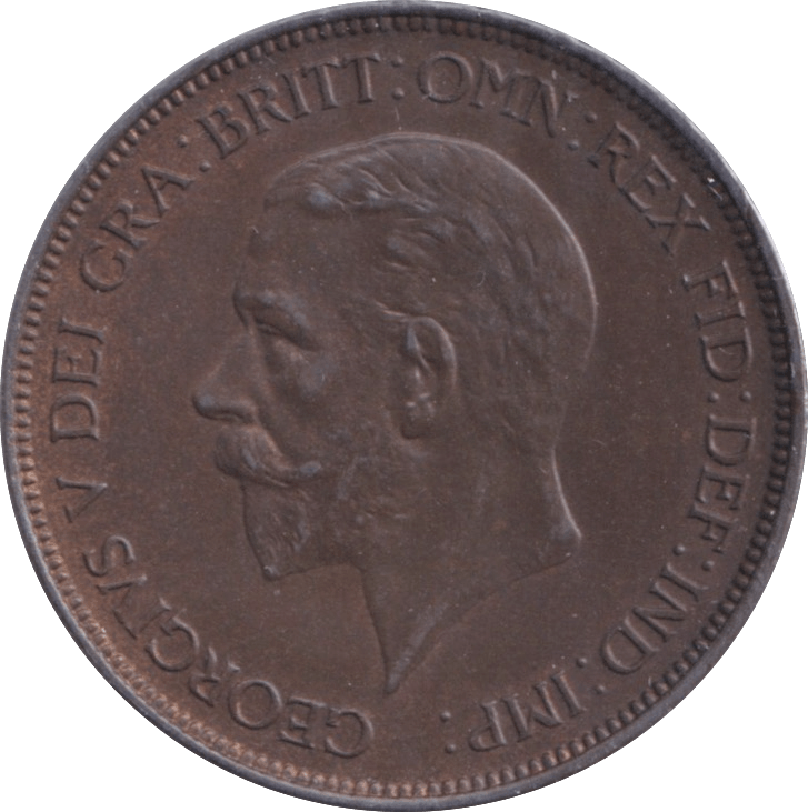 1929 PENNY ( AUNC ) - Penny - Cambridgeshire Coins