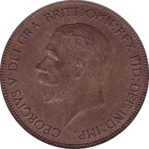 1929 PENNY ( EF ) - Penny - Cambridgeshire Coins