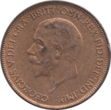1929 PENNY ( UNC ) 5 - Penny - Cambridgeshire Coins