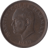 1929 PUFFIN LUNDY PENNY - WORLD COINS - Cambridgeshire Coins