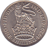 1929 SHILLING ( AUNC ) - Shilling - Cambridgeshire Coins