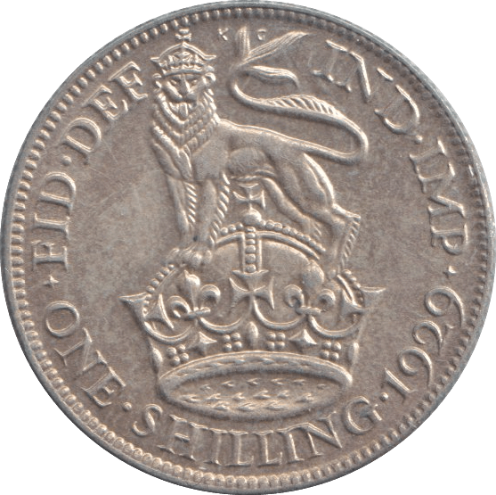 1929 SHILLING ( EF ) - Shilling - Cambridgeshire Coins