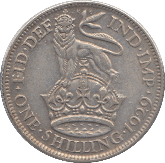 1929 SHILLING ( EF ) - Shilling - Cambridgeshire Coins