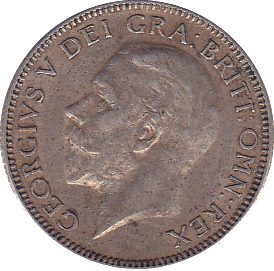 1929 SHILLING ( EF ) . - Shilling - Cambridgeshire Coins