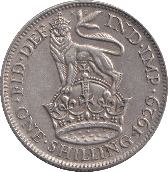 1929 SHILLING ( GVF ) - Shilling - Cambridgeshire Coins