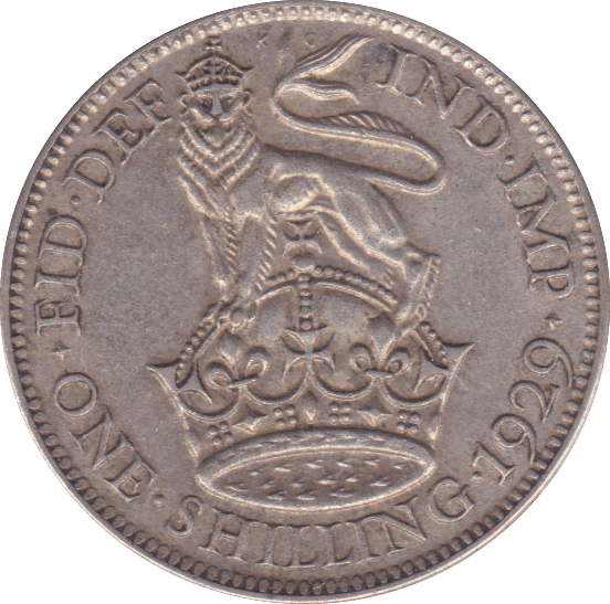 1929 SHILLING ( VF ) B - Shilling - Cambridgeshire Coins