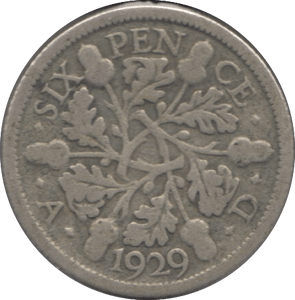 1929 SIXPENCE ( FINE ) 1 - Sixpence - Cambridgeshire Coins