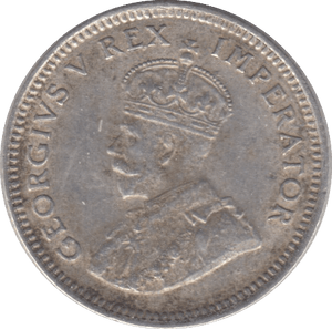 1929 SOUTH AFRICA SILVER SIXPENCE - SILVER WORLD COINS - Cambridgeshire Coins