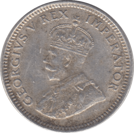 1929 SOUTH AFRICA SILVER SIXPENCE - SILVER WORLD COINS - Cambridgeshire Coins