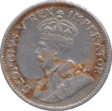 1929 SOUTH AFRICA SILVER THREEPENCE - SILVER WORLD COINS - Cambridgeshire Coins