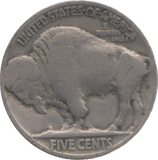 1929 USA 5 CENTS - WORLD COINS - Cambridgeshire Coins
