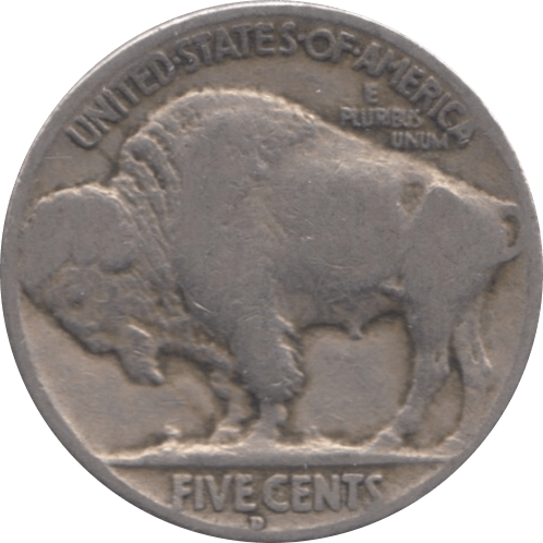 1929 USA FIVE CENTS - WORLD COINS - Cambridgeshire Coins