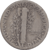 1929 USA SILVER DIME 10 CENTS - SILVER WORLD COINS - Cambridgeshire Coins